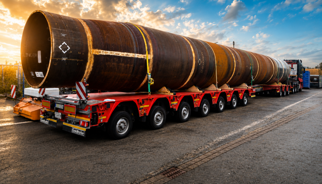 10 Achs Semi - Schwertransport KAHL