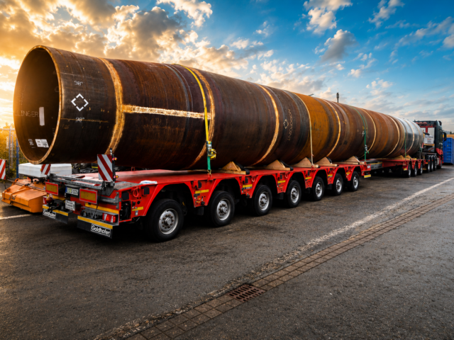 10 Achs Semi - Schwertransport KAHL