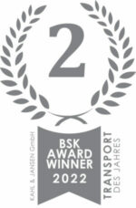 2022 BSK Award 2. Platz KJL Tranport_weiss